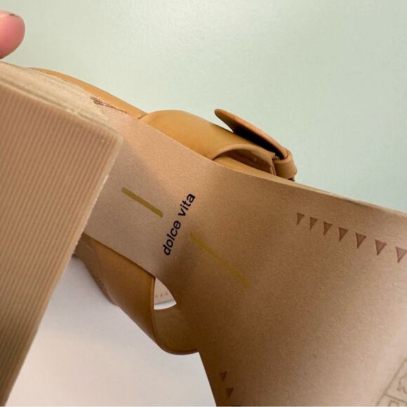 Dolce Vita Landry Wedge Block Heel Size 9.5 - Picture 8 of 13